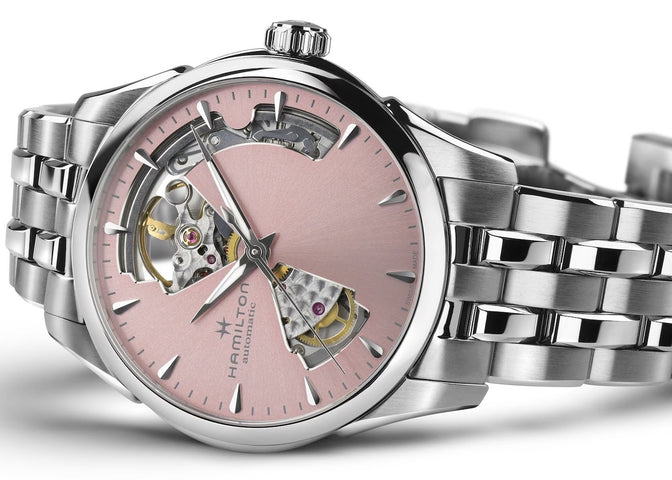 Hamilton Jazzmaster Open Heart Lady Watch