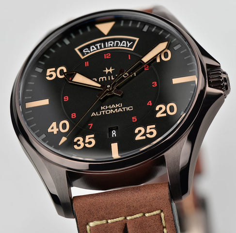 Hamilton Watch Khaki Aviation Pilotayate Auto D