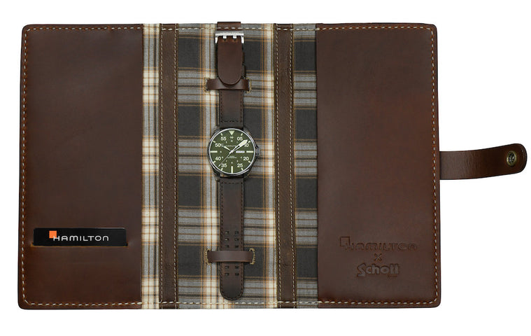 Hamilton Watch Khaki Aviation Pilot Schott NYC Limited Edition