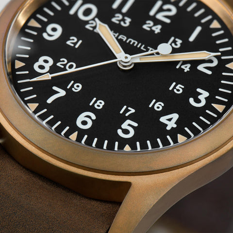 Hamilton Khaki Field Mechanical Bronze Watch