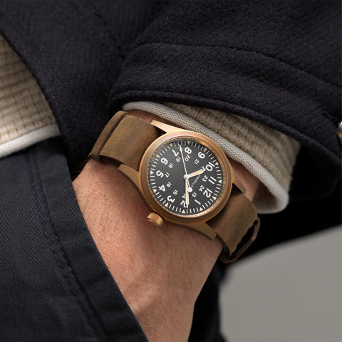 Hamilton Khaki Field Mechanical Bronze Watch