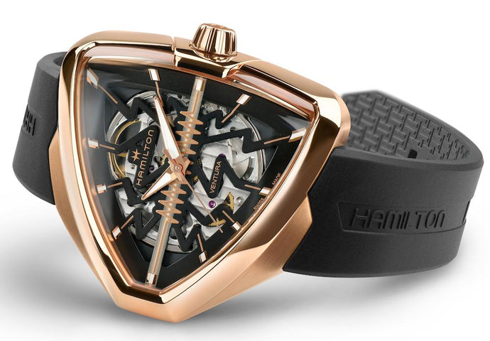 Hamilton Ventura Elvis80 Skeleton Auto Watch