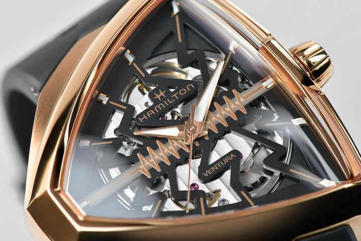 Hamilton Ventura Elvis80 Skeleton Auto Watch