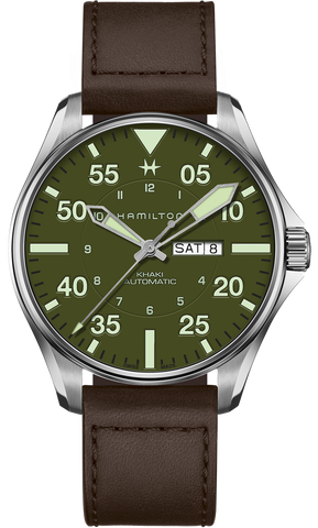 Hamilton Watch Khaki Aviation Pilot Schott NYC Limited Edition H64735561
