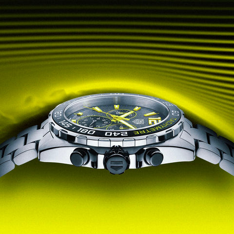 TAG Heuer Watch Formula 1 Quartz Yellow Bracelet