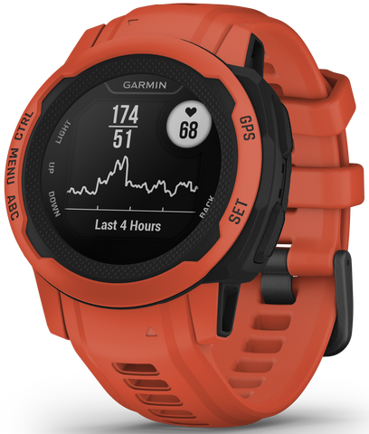 Garmin Watch Instinct 2S GPS Poppy Smartwatch 010-02563-06