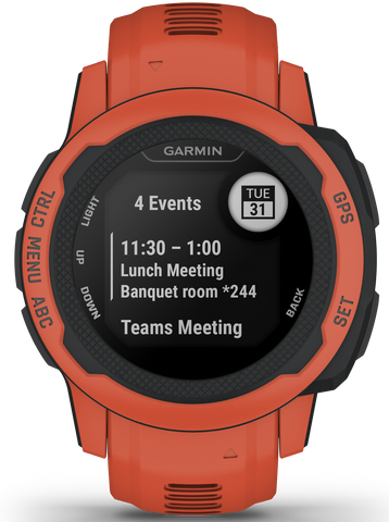 Garmin Instinct 2S GPS Poppy Smartwatch Watch