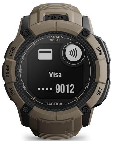 Garmin Instinct 2X Solar Tactical Edition Coyote Tan Watch
