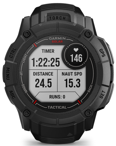 Garmin Instinct 2X Solar Tactical Edition Black D