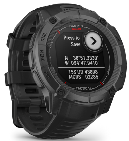 Garmin Instinct 2X Solar Tactical Edition Black D