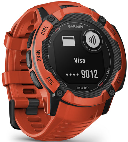 Garmin Instinct 2X Solar Flame Red Watch