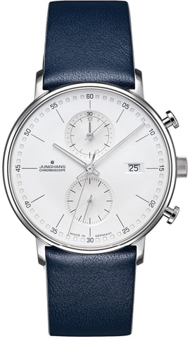 Junghans Watch Form C 041/4770.00 BLUE STRAP