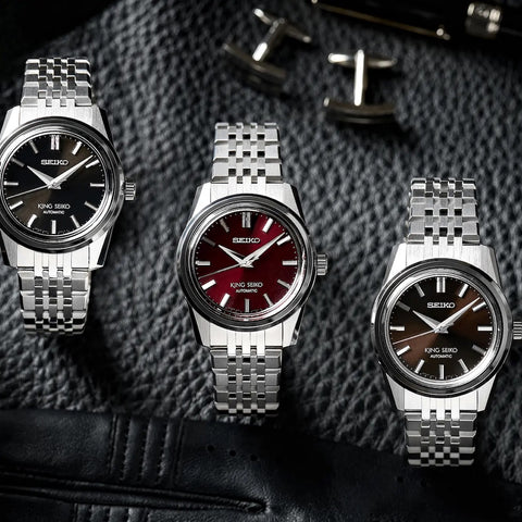 King Seiko Red Garyu-Bai Watch