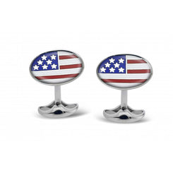 Deakin & Francis Cufflinks USA Enamel L0733S0001