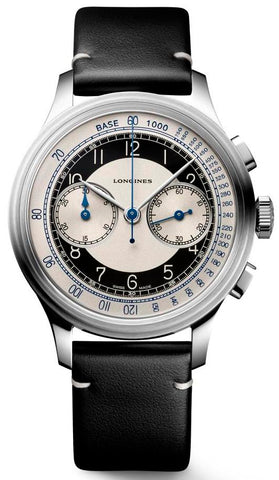 Longines Watch Heritage Classic Tuxedo Mens L2.830.4.93.0