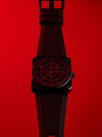 Bell & Ross Watch BR 03 92 Red Radar Ceramic Limited Edition D