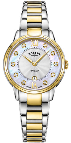 Rotary Watch Cambridge Diamond Ladies LB05426/07/D