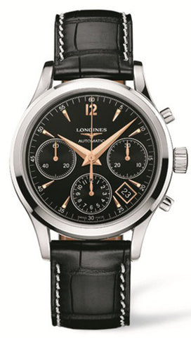 Longines Column Wheel Chronograph Mens L2.750.4.56.0