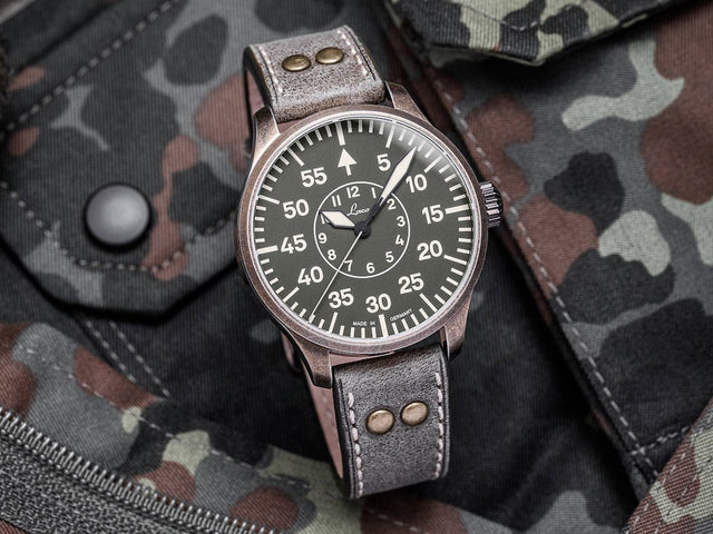 Laco Watch Pilot Basic Aachen Oliv 42