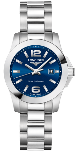 Longines Watch Conquest Ladies L3.376.4.96.6