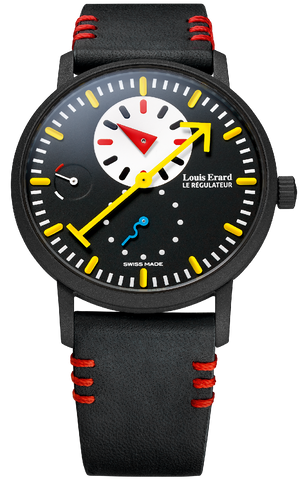 Louis Erard Watch Alain Silberstein Black Limited Edition 54230NS62-BVA09