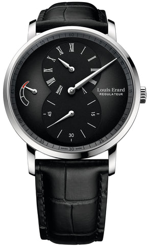 Louis Erard Watch Excellence Regulator Grey Fume 54230AG52.BDC02