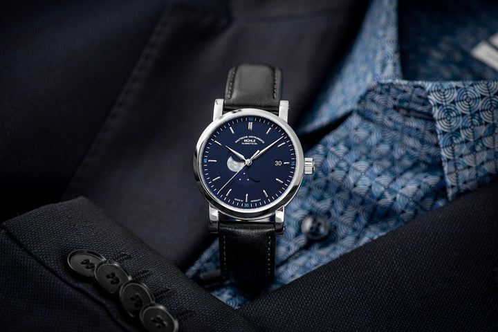 Muhle Glashutte Teutonia IV BlueMoon Watch