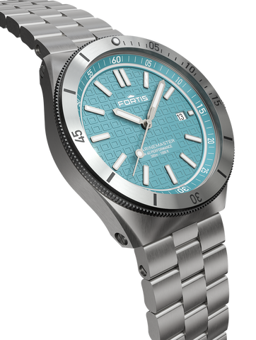Fortis Marinemaster M-40 Serenity Blue Watch