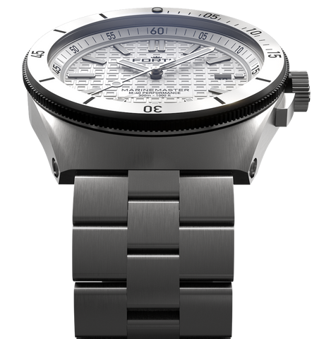 Fortis Marinemaster M-40 Snow White Watch