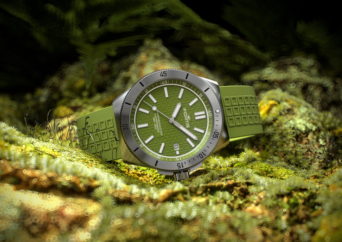 Fortis Marinemaster M-40 Woodpecker Green Watch
