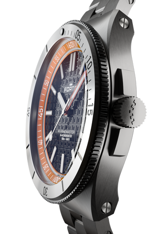 Fortis Marinemaster M-44 Amber Orange Watch