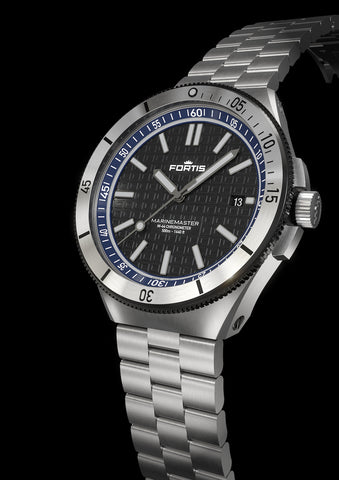 Fortis Marinemaster M 44 Ocean Blue Bracelet Watch