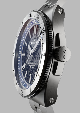 Fortis Marinemaster M 44 Ocean Blue Bracelet Watch