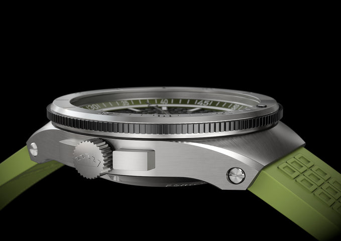 Fortis Marinemaster M 44 Woodpecker Green Watch