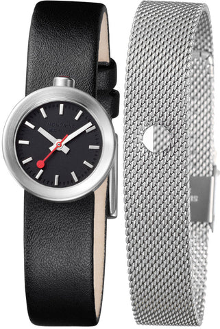 Mondaine Watch Aura Black A666.30324.14SBB.B