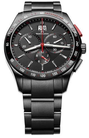 Maurice Lacroix Watch Miros Round Quartz Chrono MI1028-SS002-330