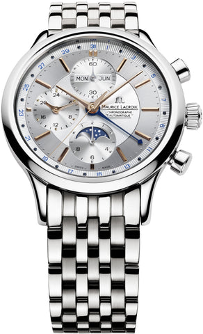 Maurice Lacroix Watch Les Classiques Chronograph Phase de Lune LC6078-SS002-131