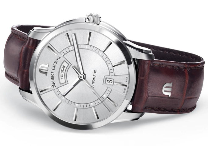 Maurice Lacroix Watch Pontos Day Date Mens