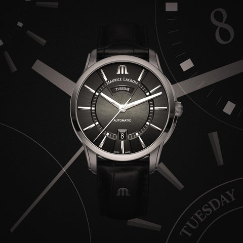 Maurice Lacroix Watch Pontos Day Date Mens