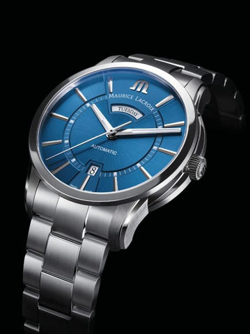 Maurice Lacroix Watch Pontos Day Date Mens