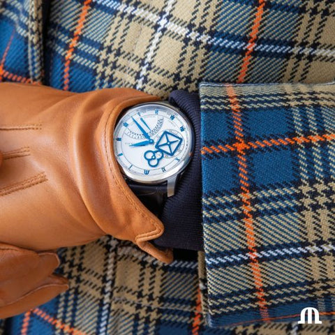 Maurice Lacroix Masterpiece Square Wheel Retrograde Watch