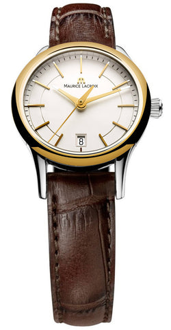 Maurice Lacroix Watch Les Classiques Round Ladies Date LC1113-PVY11-130