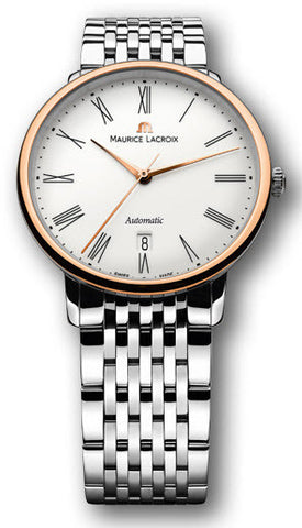Maurice Lacroix Watch Les Classiques Round Gents Date Tradition LC6067-PS102-110