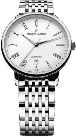 Maurice Lacroix Watch Les Classiques Round Gents Date Tradition LC6067-SS002-110