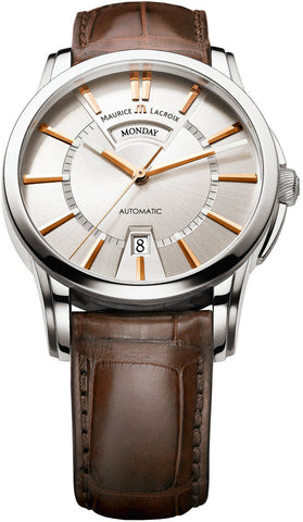 Maurice Lacroix Watch Pontos Day Date PT6158-SS001-19E