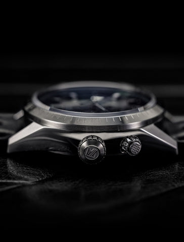 March LA.B Agenda Supra Navy Automatic Watch