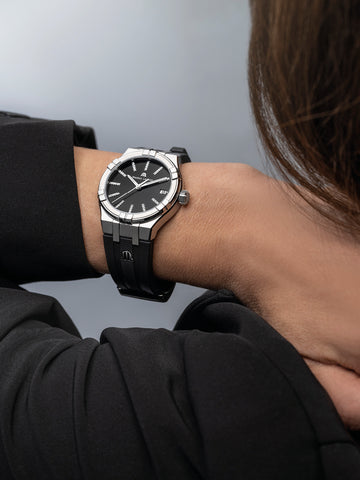 Maurice Lacroix Aikon Quartz Black Sunray Watch