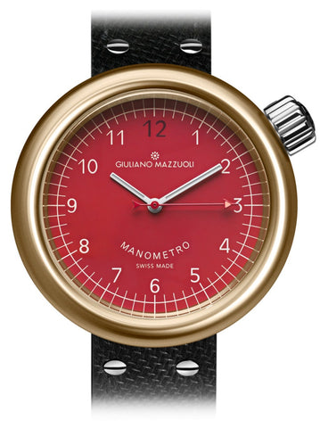 Giuliano Mazzuoli Watch Manometro Bronze Red MNBZ06.