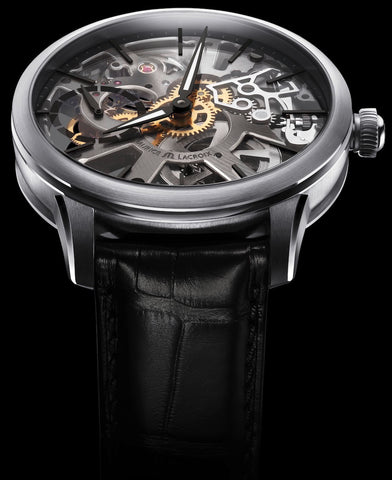 Maurice Lacroix Watch Masterpiece Squelette Mens