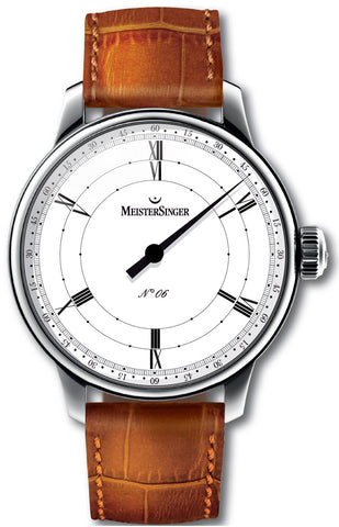 MeisterSinger Rodella Limited Edition D Rodella Croco Print Cognac